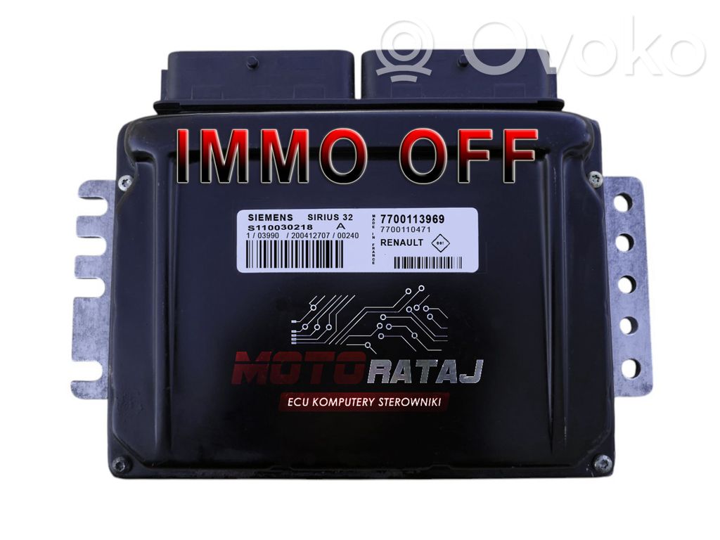 Renault Laguna I Engine control unit/module 