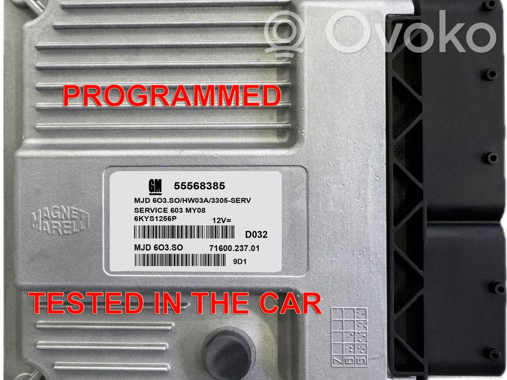 Opel Corsa C Engine control unit/module ECU 