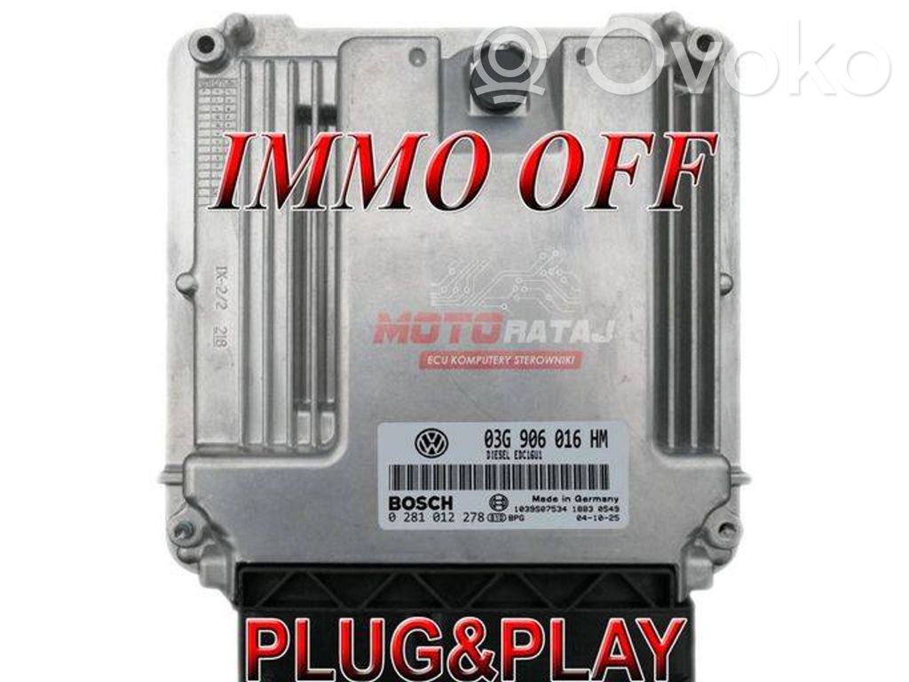 Seat Altea Engine control unit/module 