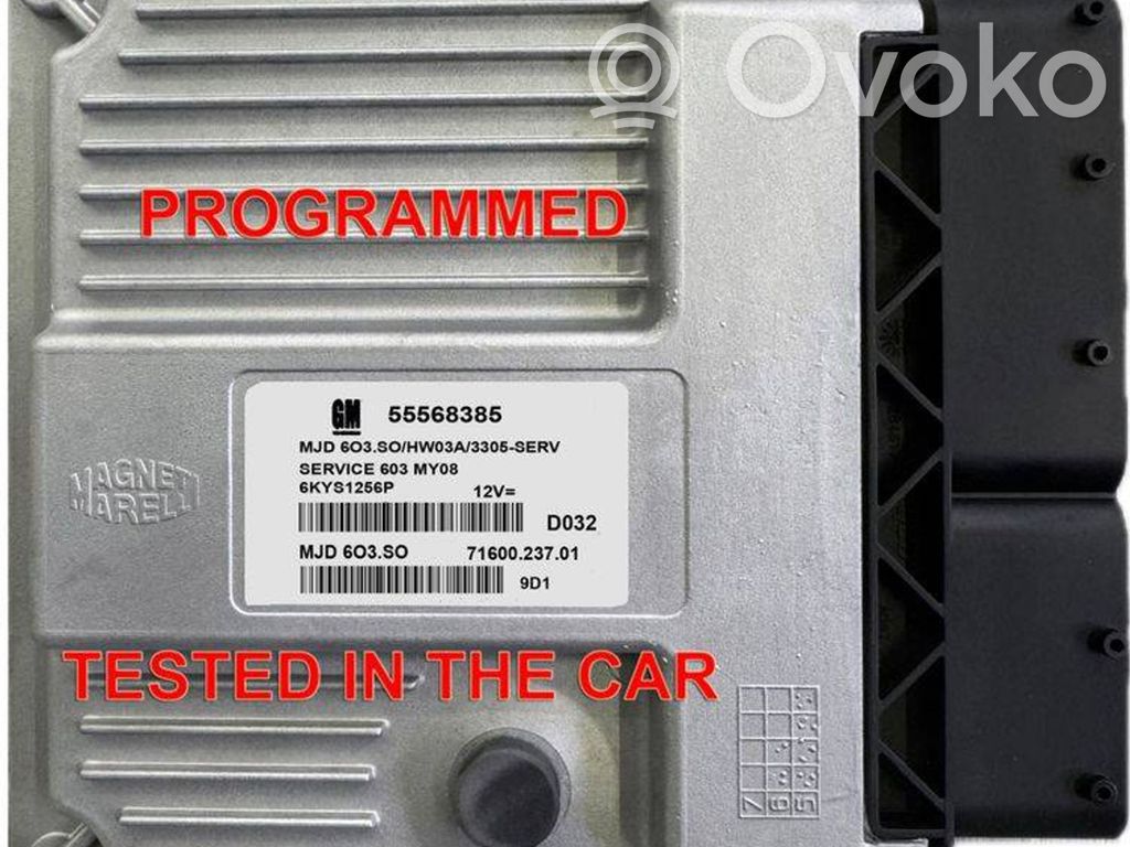Opel Corsa C Engine control unit/module ECU 