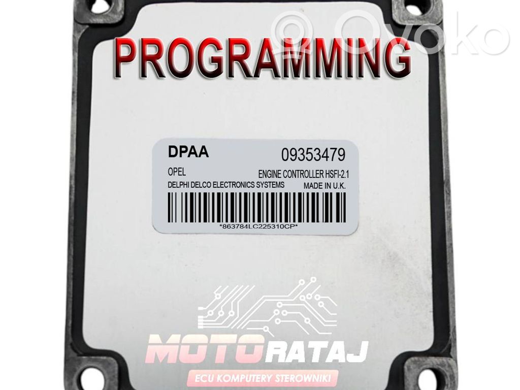 Opel Astra G Engine control unit/module 