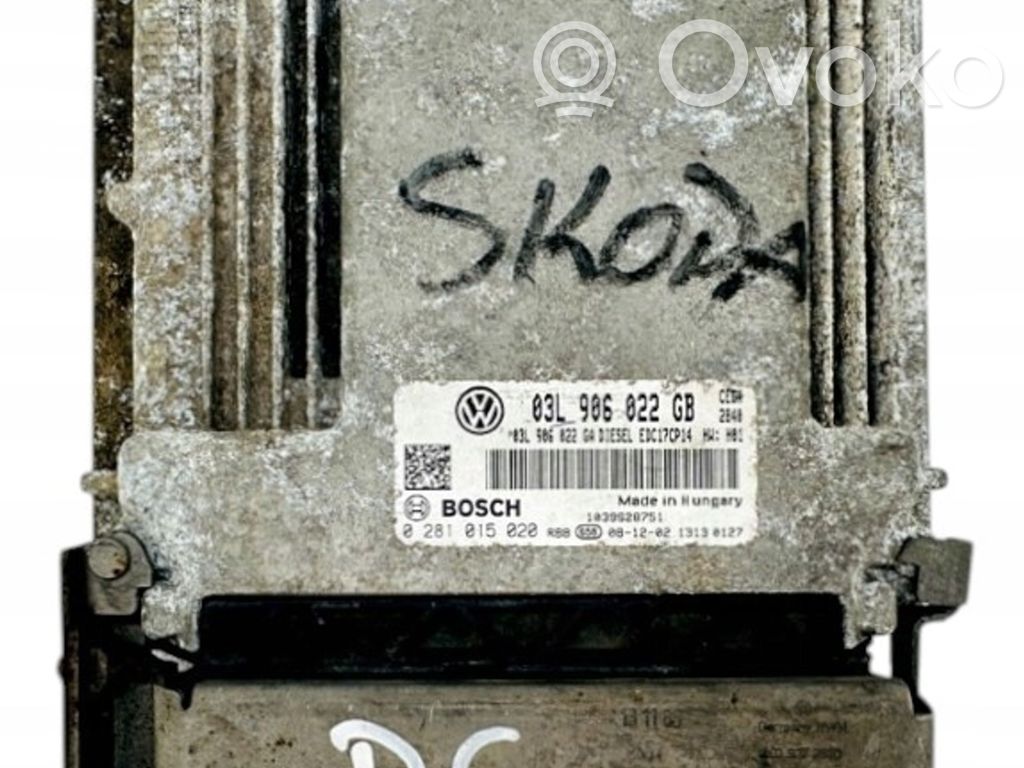 Skoda Octavia Mk2 (1Z) Engine control unit/module 