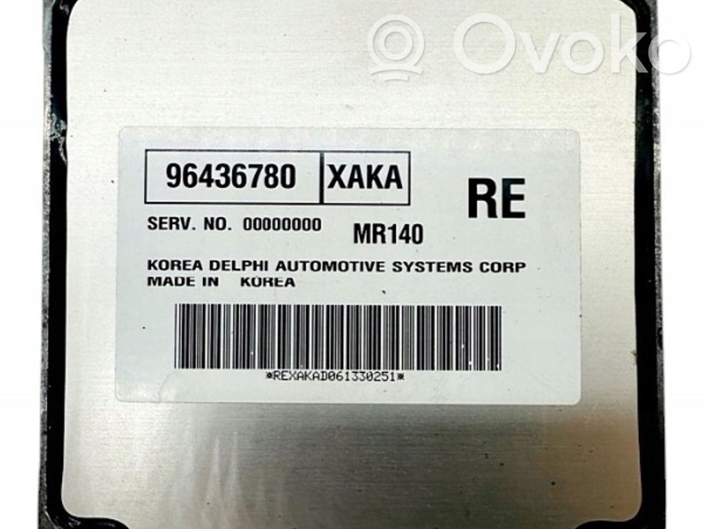 Engine control unit/module   96436780