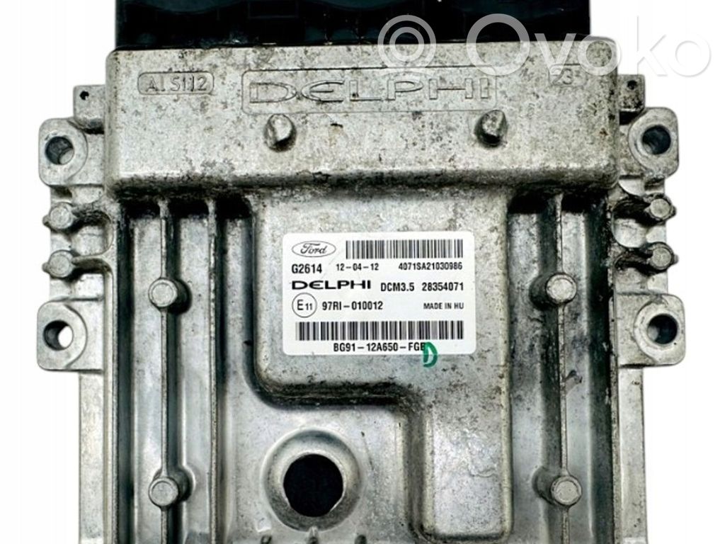 Ford Focus Engine control unit/module 