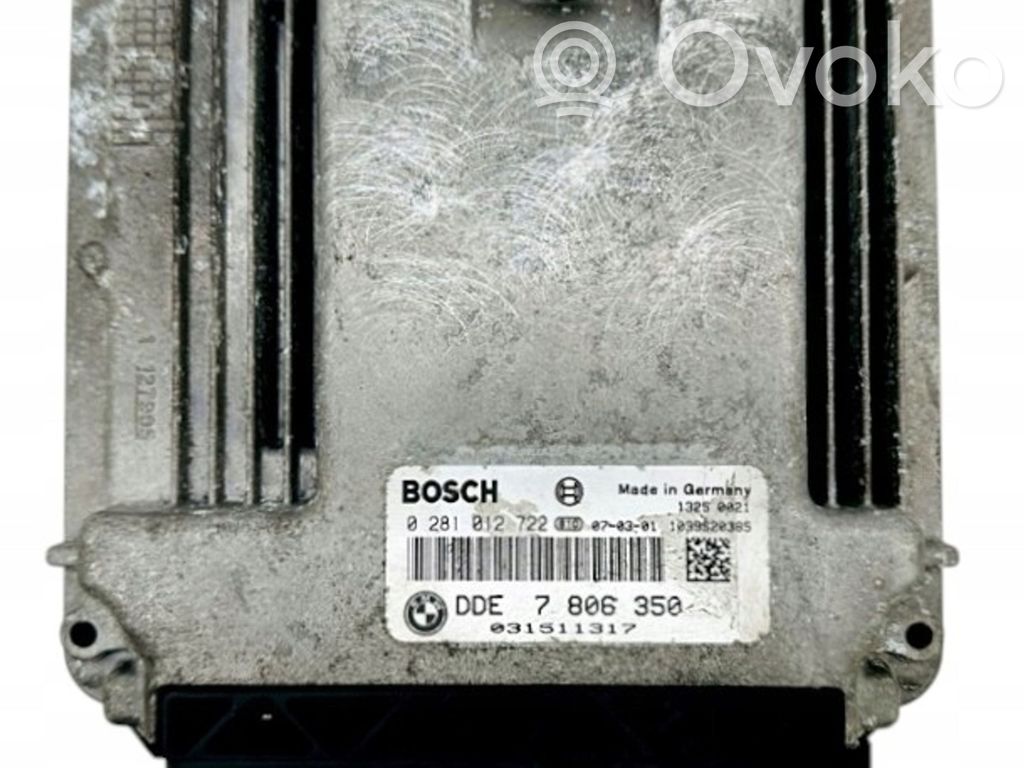 Engine control unit/module   7806350,0281012722