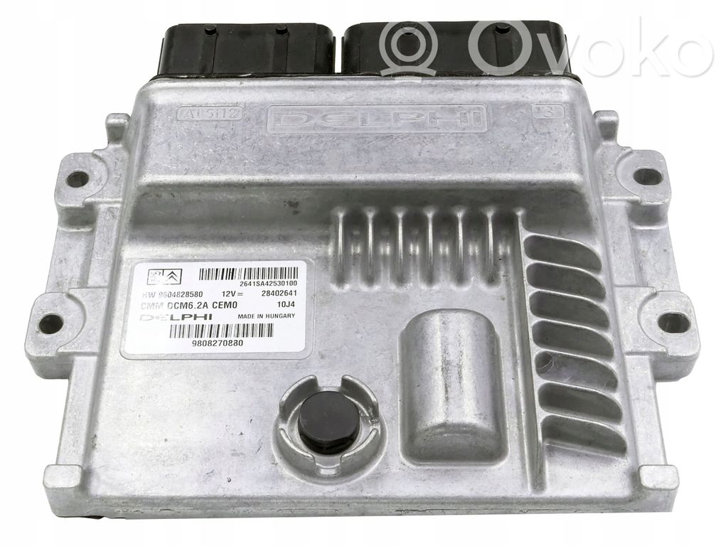 Citroen C4 II Picasso Engine control unit/module 