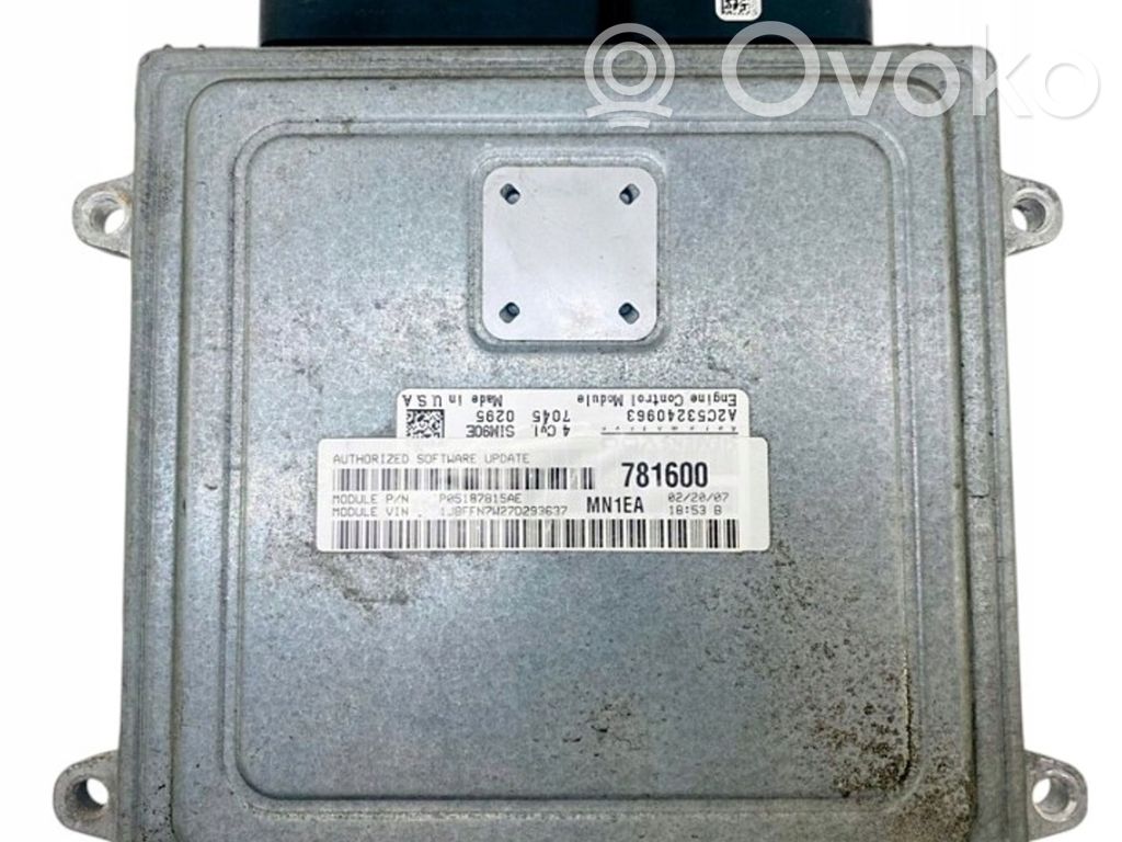 Jeep Patriot Engine control unit/module 