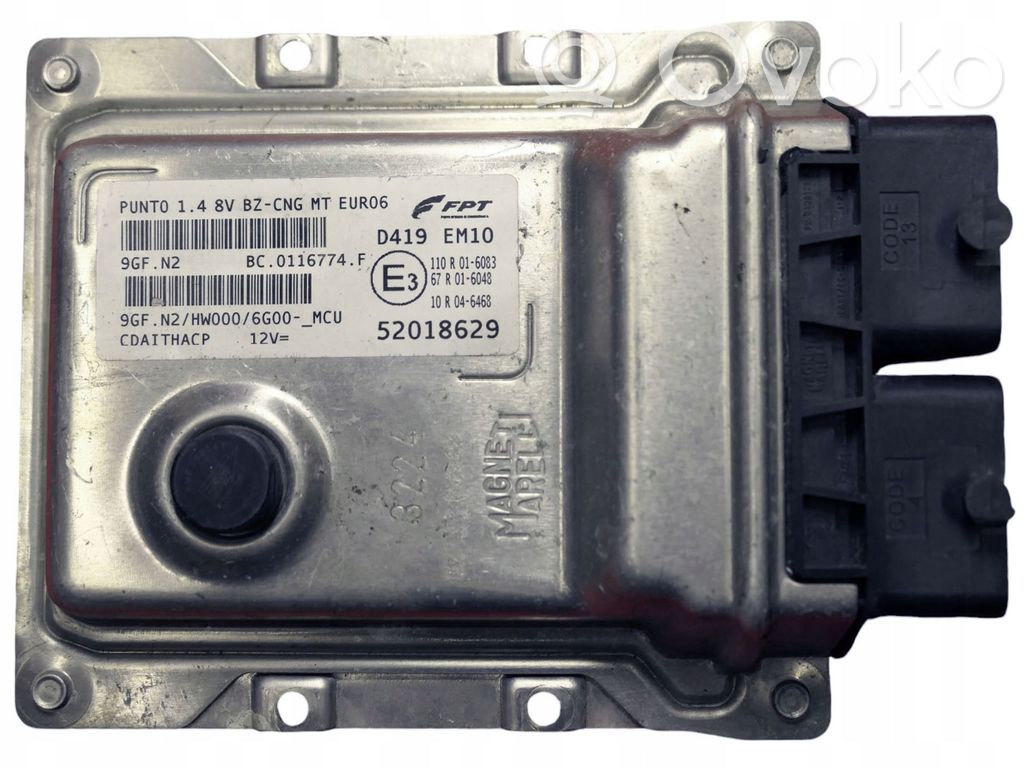 Engine control unit/module   52018629,9GFN2,D419,EM10