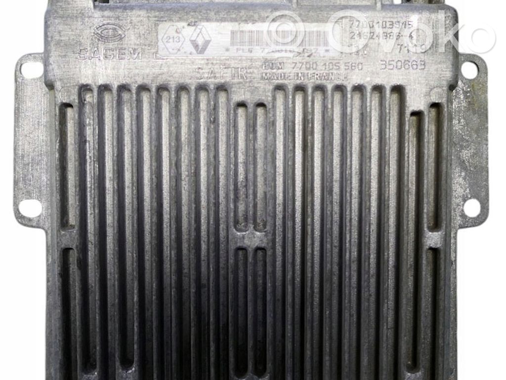 Engine control unit/module   7700107197,7700103915