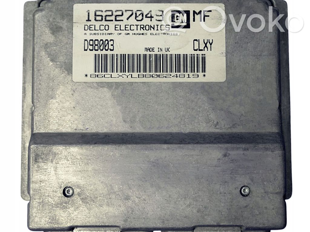Engine control unit/module   16227049,D98003