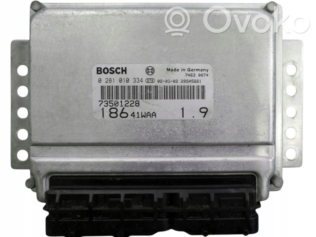 Fiat Multipla Unitate/modul de control motor 