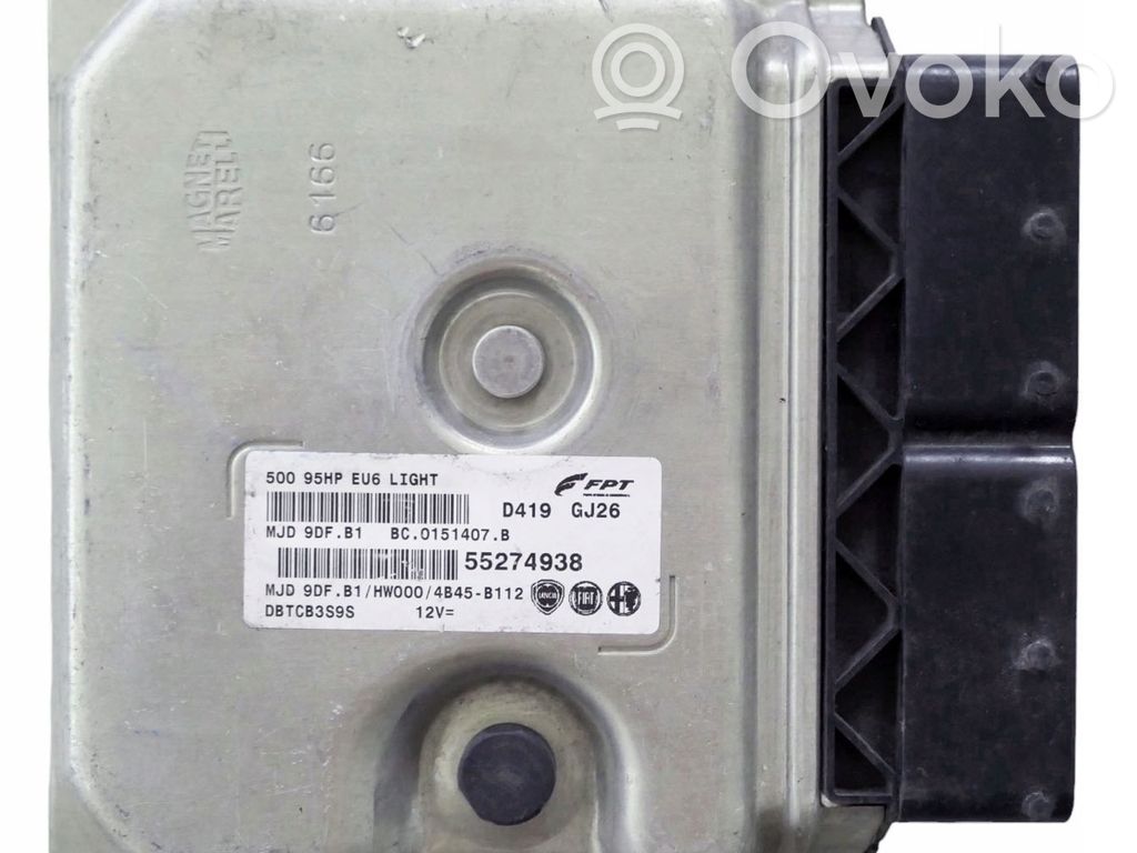 Engine control unit/module   55274938,MJD9DFB1