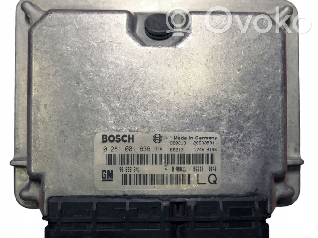 Engine control unit/module   90565941,0281001636