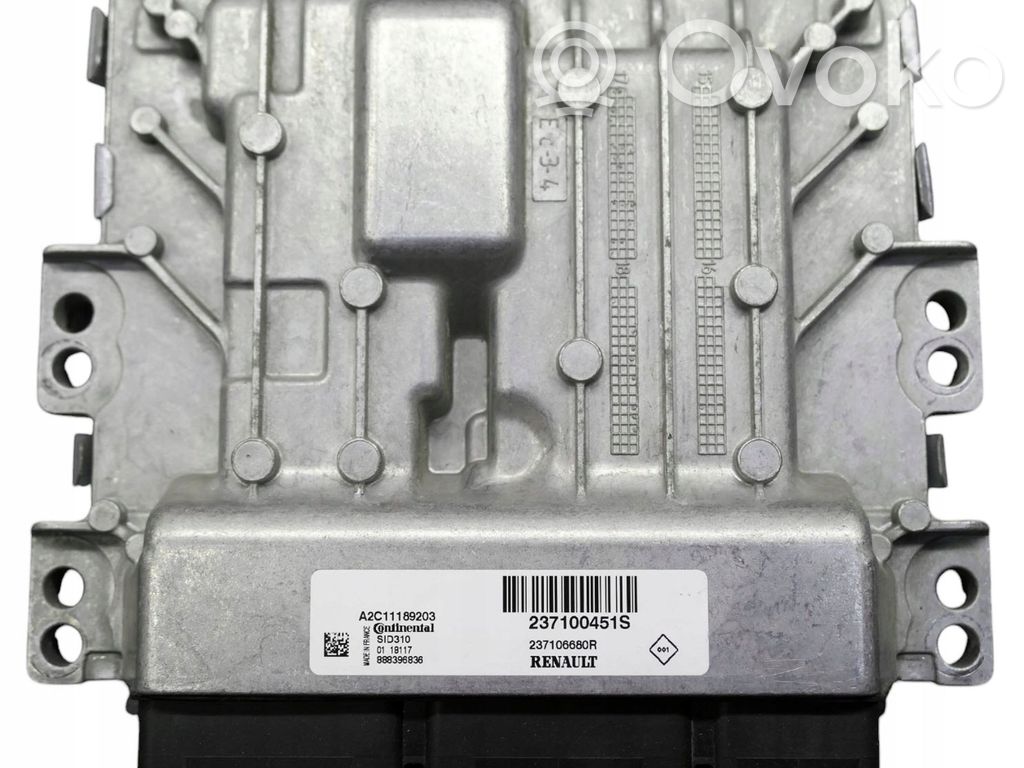 Renault Kangoo II Engine control unit/module 