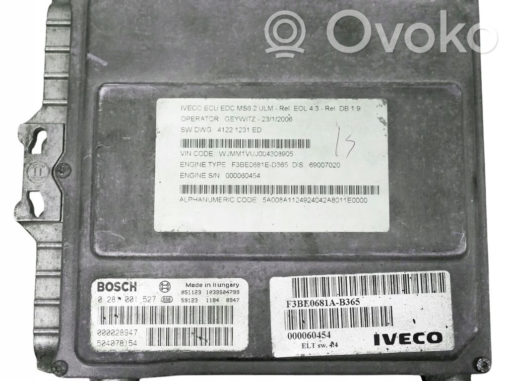 Iveco Daily 4th gen Engine control unit/module 