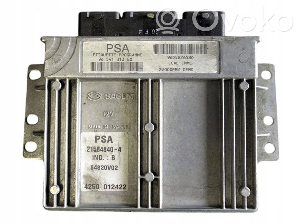 Peugeot 407 Unitate/modul de control motor 