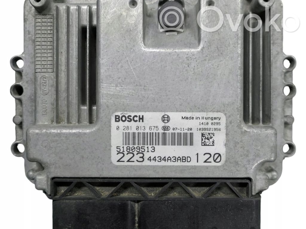 Engine control unit/module   51809513,0281013675
