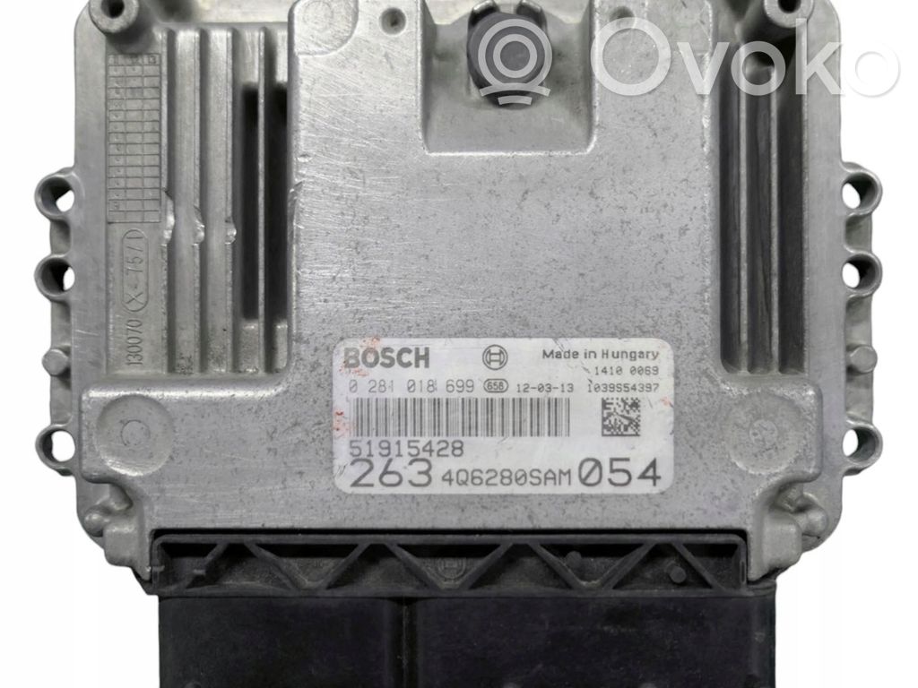 Fiat Doblo Variklio valdymo blokas 