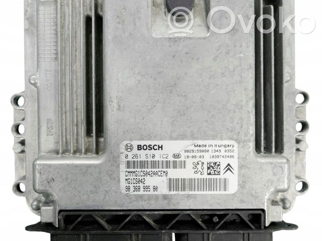 Peugeot 407 Sterownik / Moduł ECU 