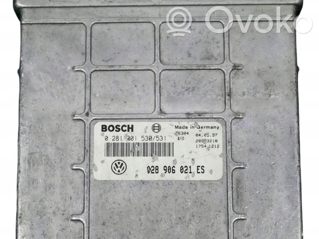 Engine control unit/module   028906021ES,0281001530