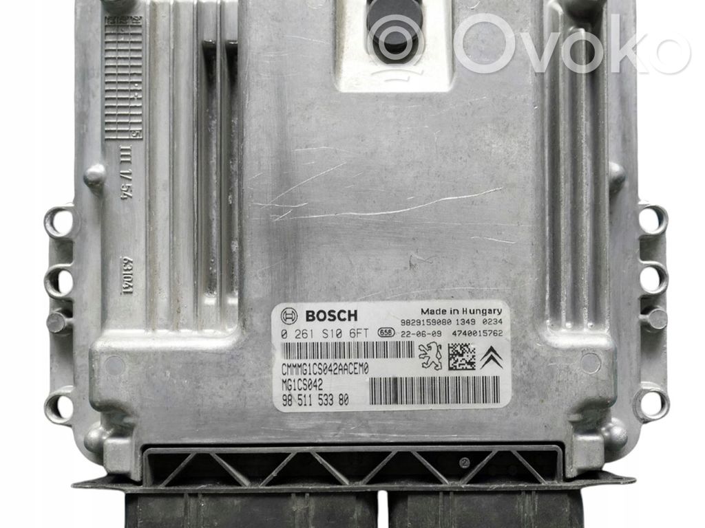 Peugeot 308 Engine control unit/module 
