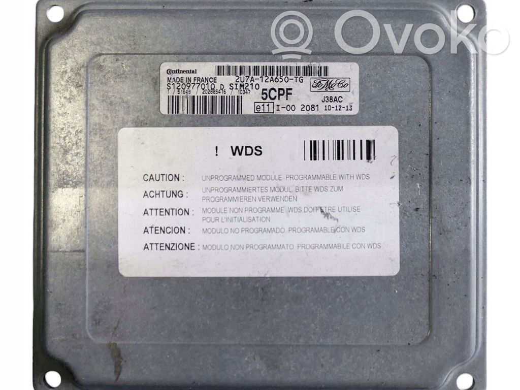 Engine control unit/module   2U7A12A650TG,S120977010