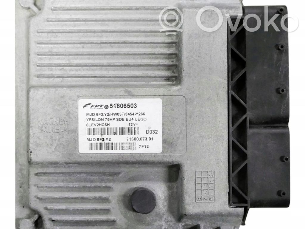 Lancia Ypsilon Engine control unit/module 