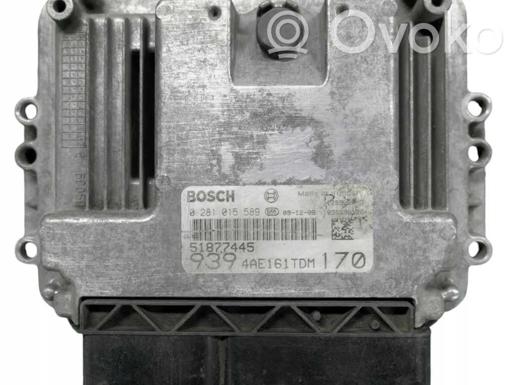 Engine control unit/module   51877445,0281015589