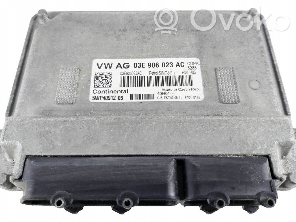 Skoda Fabia Mk2 (5J) Engine control unit/module 