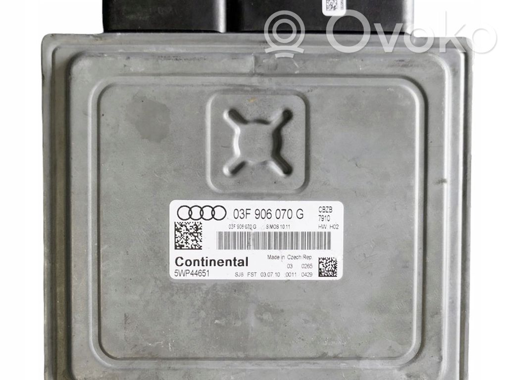 Audi A3 S3 8P Engine control unit/module 
