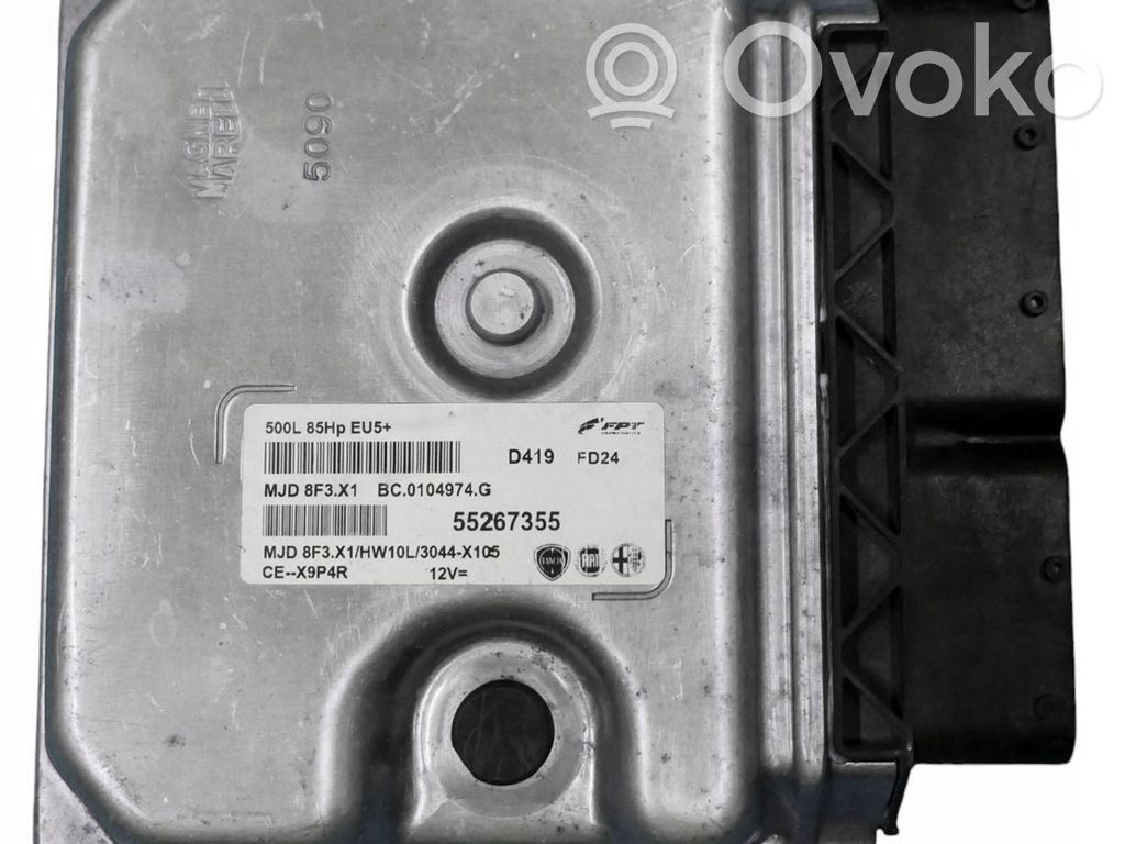 Fiat 500 Engine control unit/module 