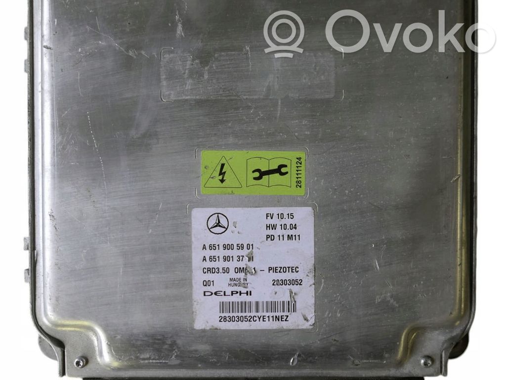 Mercedes-Benz E W212 Engine control unit/module 