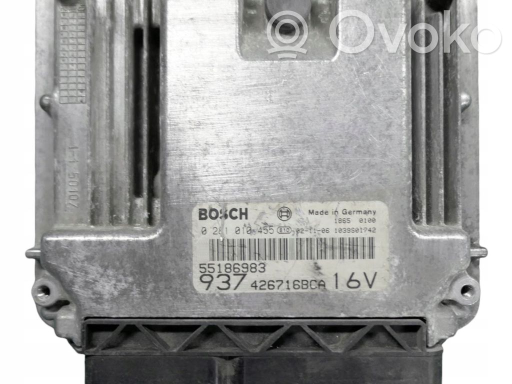 Alfa Romeo 147 Engine control unit/module 