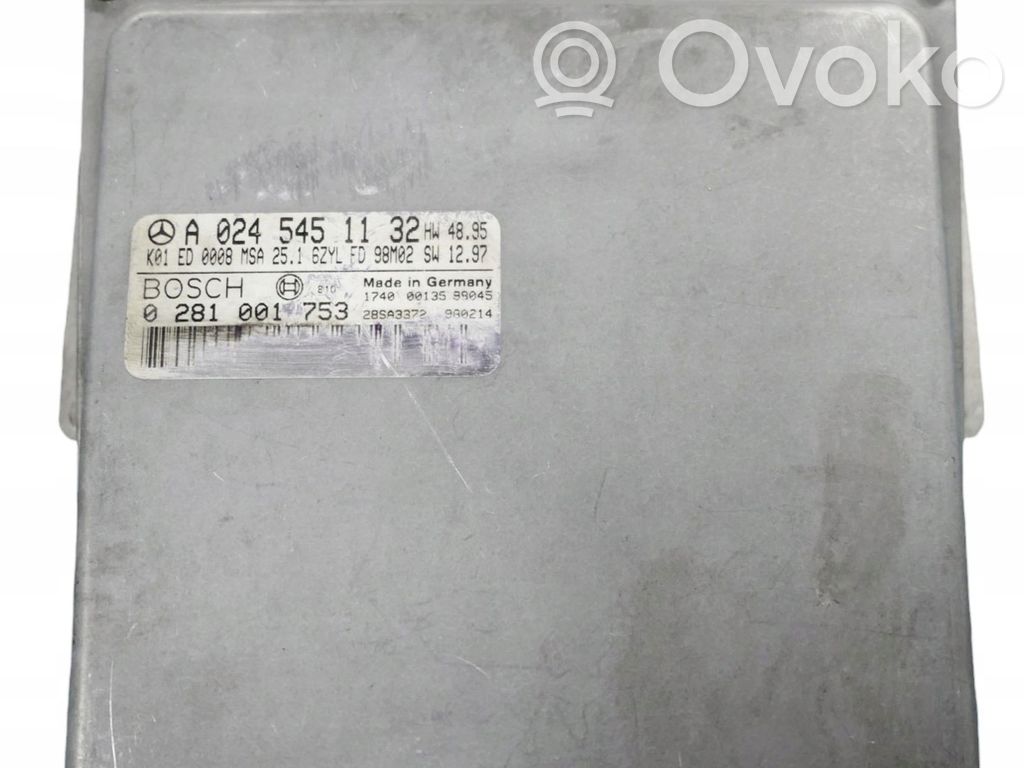 Mercedes-Benz E W210 Engine control unit/module ECU 