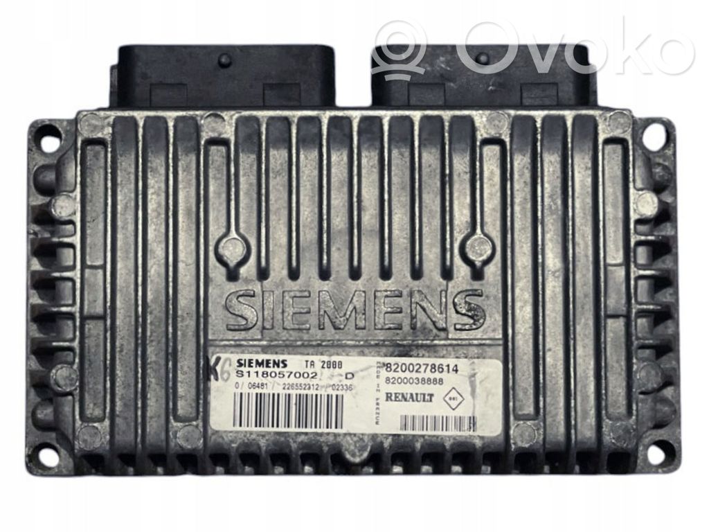 Renault Scenic I Sterownik / Moduł ECU 