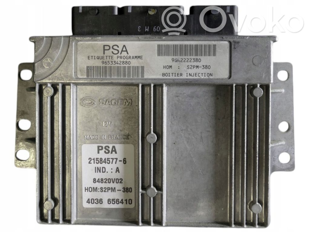 Citroen C2 Engine control unit/module 