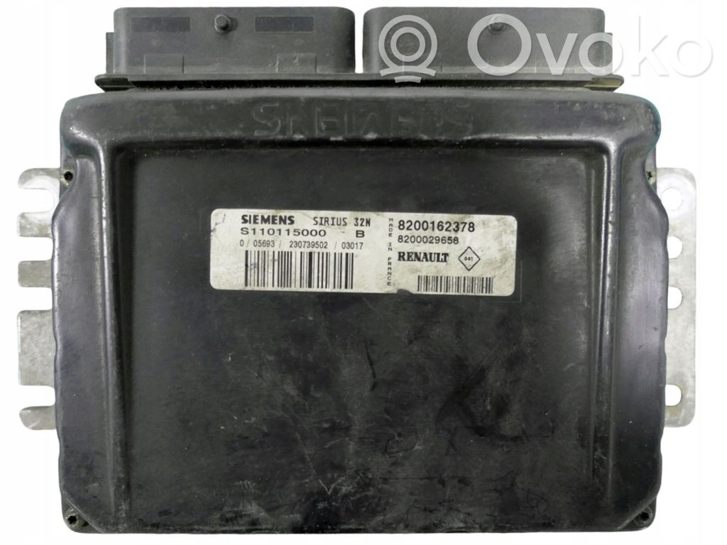 Renault Clio III Unidad de control/módulo del motor 