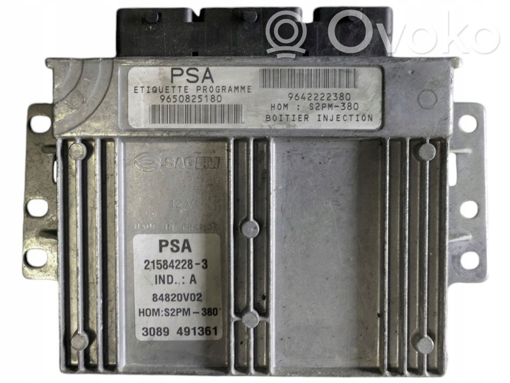 Citroen C3 Engine control unit/module 