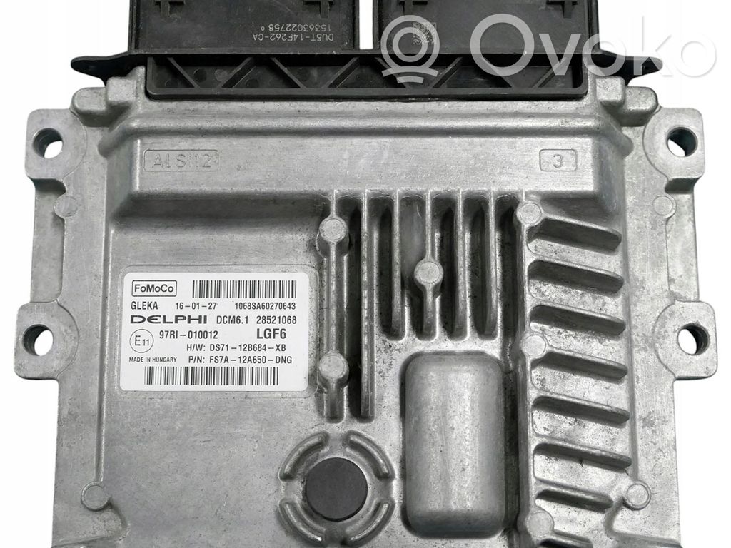 Engine control unit/module   DS7112B684XB,FS7A12A650DNG