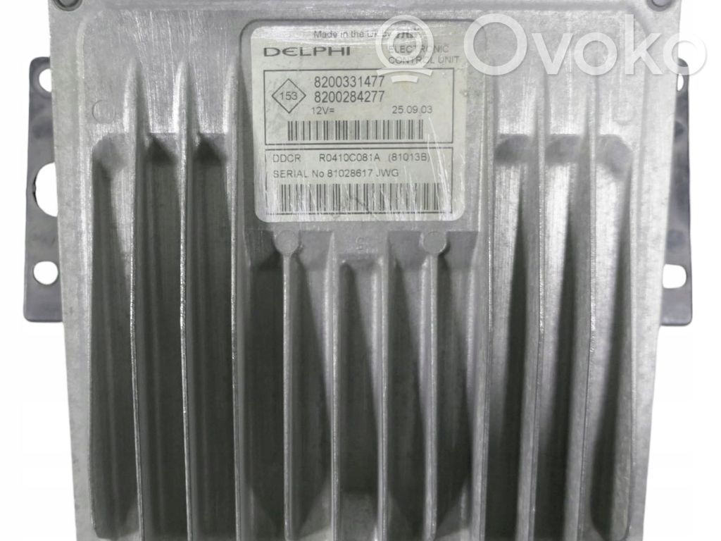 Renault Clio II Engine control unit/module 