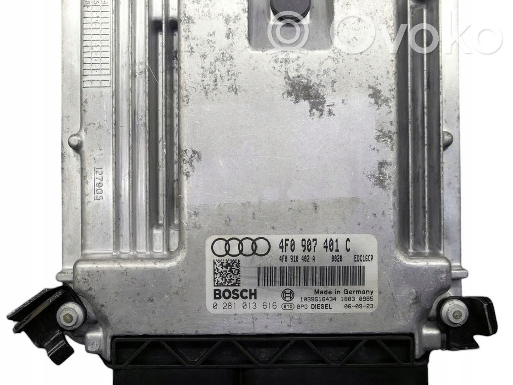Unidad de control/módulo del motor   4F0907401C,0281013616