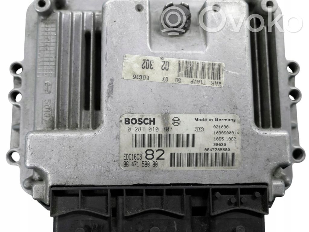 Citroen C3 Sterownik / Moduł ECU 