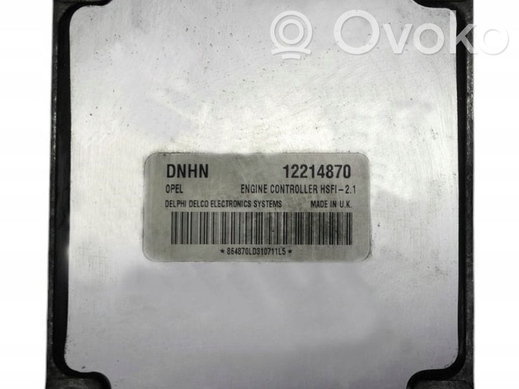 Opel Astra G Engine control unit/module 