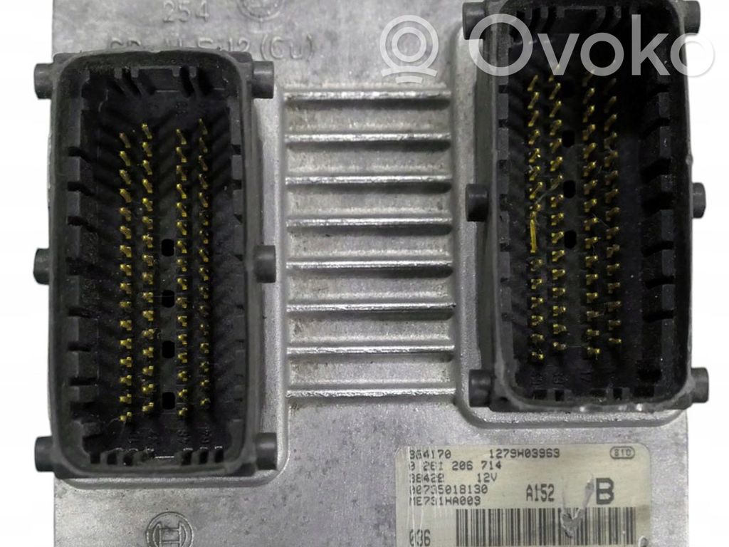Alfa Romeo 147 Engine control unit/module 