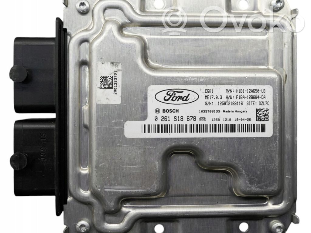 Ford Focus Engine control unit/module 