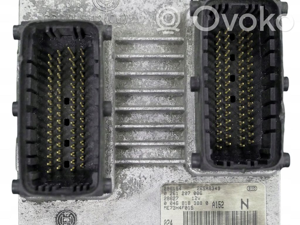 Engine control unit/module   0261207086,ME73H4F015