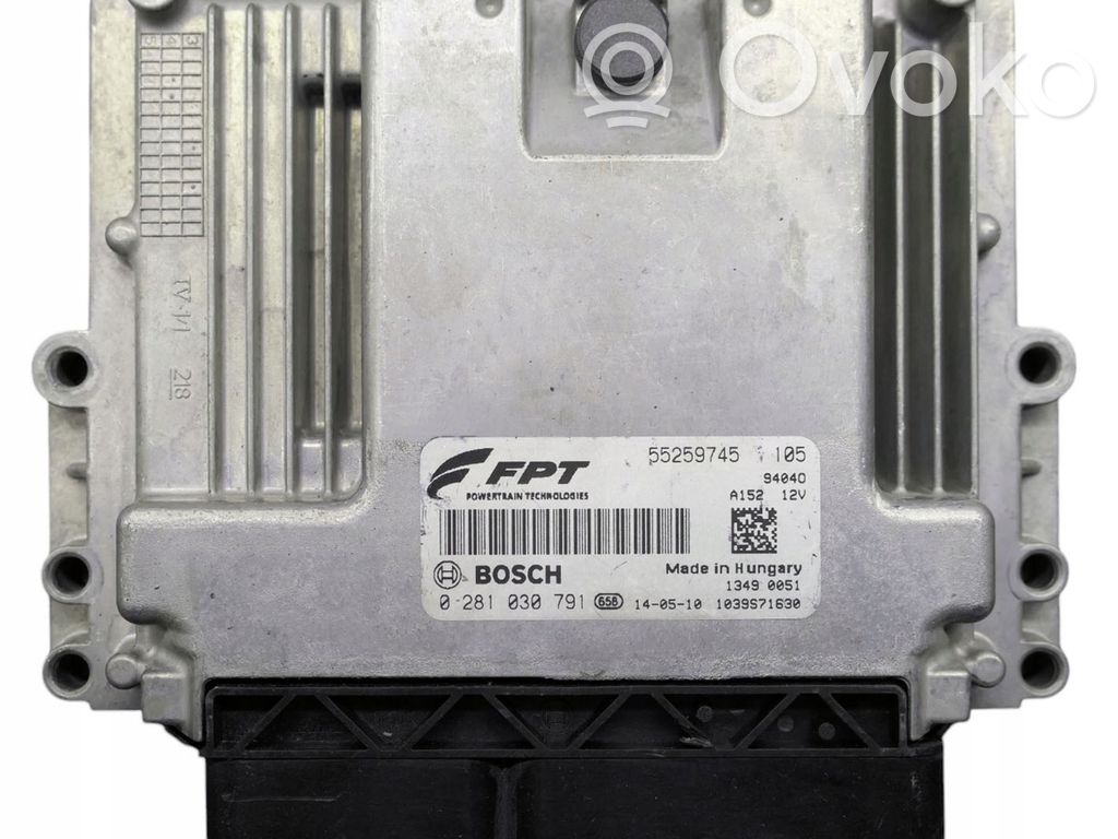 Alfa Romeo Giulietta Engine control unit/module 
