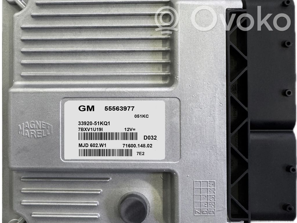 Engine control unit/module   55563977,51KQ1