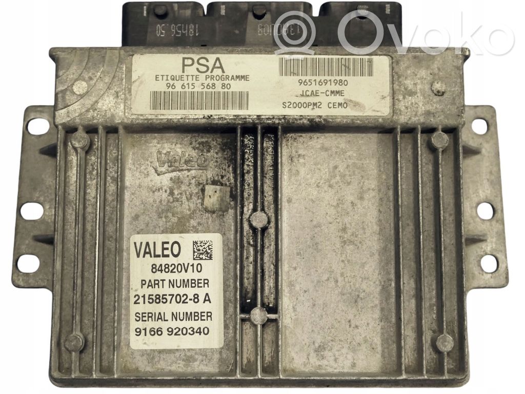 Engine control unit/module   9661556880,21585702