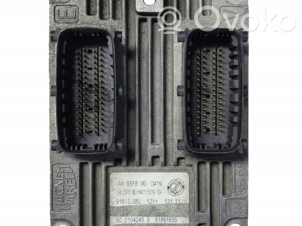 Lancia Ypsilon Engine control unit/module 